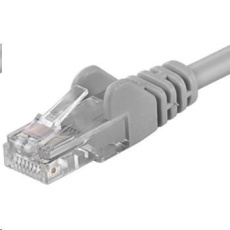 PREMIUMCORD Patch kabel UTP RJ45-RJ45 CAT5e 0.5m šedá PREMIUMCORD Patch kabel UTP RJ45-RJ45 CAT5e 0.5m šedá