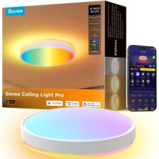 Govee RGBICWW Smart duální stropní světlo 3500lm 38cm Matter Govee RGBICWW Smart duální stropní světlo 3500lm 38cm Matter