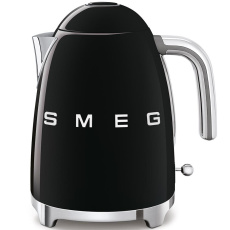 Smeg KLF03BLEU rychlovarná konvice, 1,7 l, (7 šálků), 2400 W, styl 50. let, černá Smeg KLF03BLEU rychlovarná konvice, 1,7 l, (7 šálků), 2400 W, styl 50. let, černá