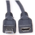 PREMIUMCORD Kabel prodlužovací micro USB - micro USB 2m (M/F)