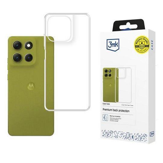 3mk ochranný kryt Clear Case pro Motorola Moto G86 3mk ochranný kryt Clear Case pro Motorola Moto G86