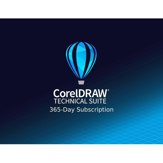 CorelDRAW Technical Suite Education 365 dní pronájem licence (251-2500) EN/DE/FR/ES/BR/IT/CZ/PL/NL