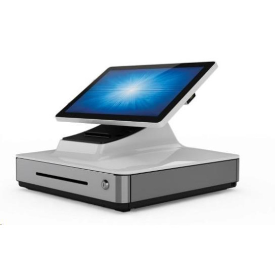 Elo PayPoint Plus, 39.6 cm (15,6''), Projected Capacitive, SSD, MSR, Scanner, Win. 10, bílá