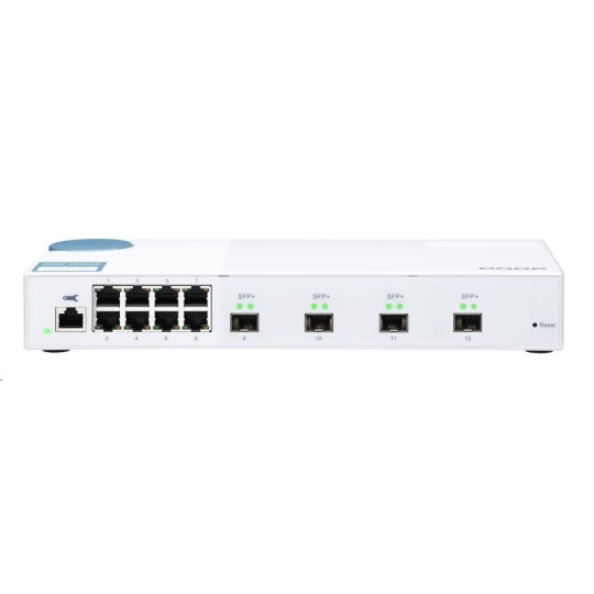 QNAP switch QSW-M408S (8xGbE,4xSFP+)