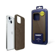 3mk HARDY MagFabric Case pro Apple iPhone 15 Plus, Taupe 3mk HARDY MagFabric Case pro Apple iPhone 15 Plus, Taupe