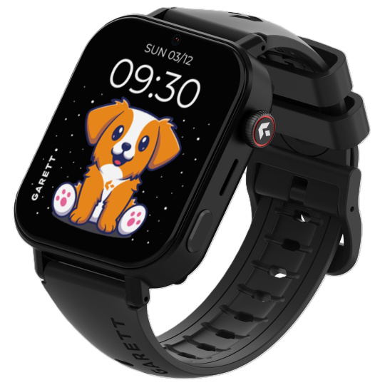 BAZAR - Garett Smartwatch Kids Rel 4G černá - Po opravě (Komplet) bazar