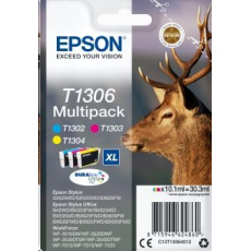 EPSON ink Multipack 3-colours "Jelen" T1306 DURABrite Ultra Ink EPSON ink Multipack 3-colours "Jelen" T1306 DURABrite Ultra Ink