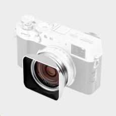 NiSi Lens Hood, UV-Filter & Cap for Fujifilm X100 series Silver