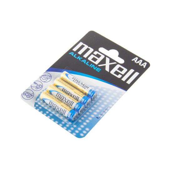 AVACOM Nenabíjecí baterie AAA Maxell Alkaline 4ks Blistr