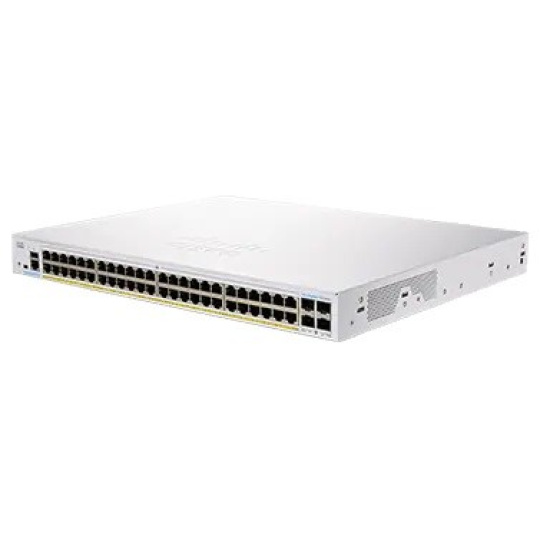 BAZAR - Cisco switch CBS250-48PP-4G (48xGbE,4xSFP,48xPoE+,195W) - Poškozený obal