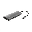 TRUST dokovací stanice DALYX, 7-in-1, USB-C, HDMI, 2x USB 1x USB-C, RJ-45 LAN