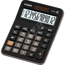 CASIO kalkulačka MX 12 B BK, Stolní kalkulátor CASIO kalkulačka MX 12 B BK, Stolní kalkulátor