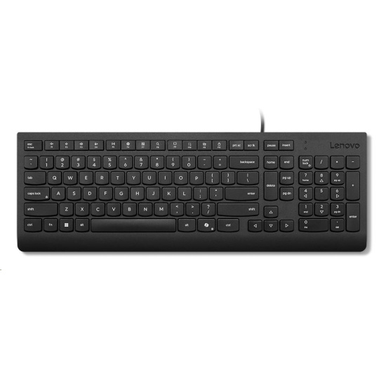 LENOVO klávesnice drátová Essential Wired Keyboard AI - CZ/SK