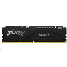 KINGSTON DIMM DDR5 16GB 6000MT/s CL36 FURY Beast Černá EXPO