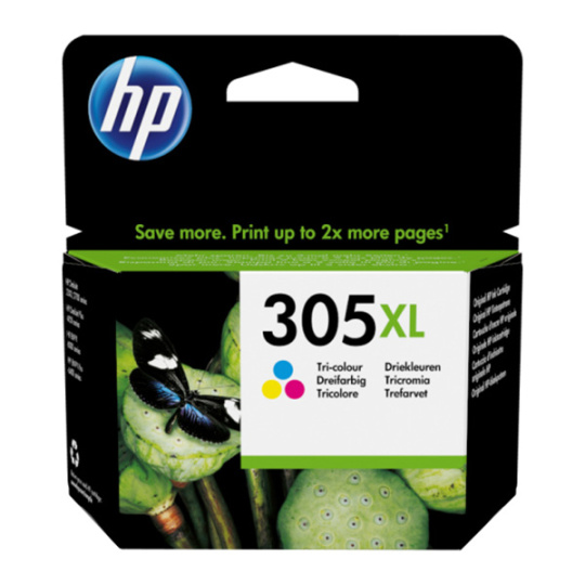HP 305 XL color 3YM63AE -  barevná ORIGINÁLNÍ inkoustová cartridge