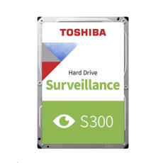 TOSHIBA HDD S300 Surveillance (SMR) 4TB, SATA III, 5400 rpm, 256MB cache, 3,5", BULK