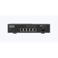 QNAP switch QSW-L3205-1C4T (4x10GbE,1x10GbE/SFP+combo,fanless)