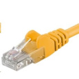 PREMIUMCORD Patch kabel UTP RJ45-RJ45 CAT5e 1.5m žlutá