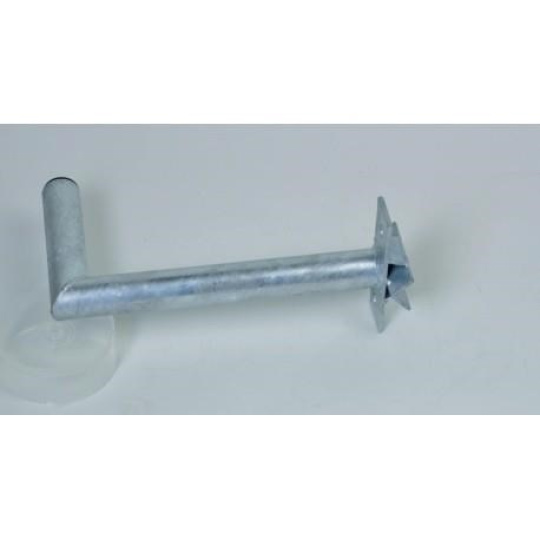 Držák antény na stožár s vinklem, žárový zinek, délka 35cm