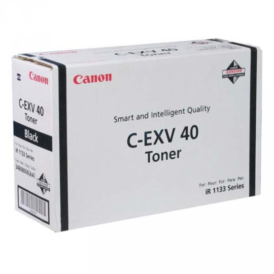 Canon originální toner C-EXV40, black, 3480B006