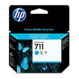 HP 711 Cyan DJ Ink Cart, 29 ml, CZ130A