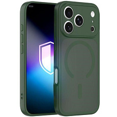 3mk ochranný kryt Misty MagCase Green pro Apple iPhone 17 Pro 3mk ochranný kryt Misty MagCase Green pro Apple iPhone 17 Pro