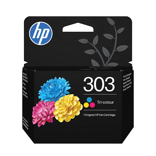 HP 303 Tri-color Original Ink Cartridge (165 pages), T6N01AE HP 303 Tri-color Original Ink Cartridge (165 pages), T6N01AE