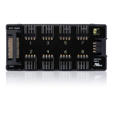 NOCTUA NA-FH1 Fan Hub, 8x 4-pin PWM, SATA napájení, černá NOCTUA NA-FH1 Fan Hub, 8x 4-pin PWM, SATA napájení, černá