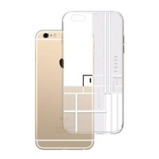 3mk ochranný kryt Ferya Slim case pro Apple iPhone 6 Plus/6s Plus, LINE White