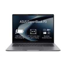 ASUS NTB ExpertBook P3 (P3405CVA-LY0011X), i5-13420H, 14" 1920 x 1200, 16GB, 1TB SSD, UHD, W11 Pro, Gray ASUS NTB ExpertBook P3 (P3405CVA-LY0011X), i5-13420H, 14" 1920 x 1200, 16GB, 1TB SSD, UHD, W11 Pro, Gray