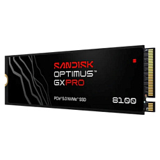 SANDISK SSD OPTIMUS GX PRO 8100 NVMe 1TB PCIe, Gen4, (R:14900, W:11000MB/s), bez chladiče SANDISK SSD OPTIMUS GX PRO 8100 NVMe 1TB PCIe, Gen4, (R:14900, W:11000MB/s), bez chladiče