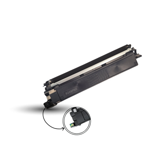 Brother TN248BKXL - kompatibilní černý toner s čipem