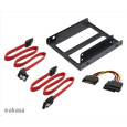 AKASA adaptér 2.5" SSD a HDD + SATA kabely