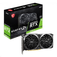 BAZAR - MSI VGA NVIDIA GeForce RTX 3060 Ti VENTUS 2X 8G OCV1 LHR, RTX 3060 Ti, 8GB GDDR6, 3xDP, 1xHDMI - Po opravě (Bez BAZAR - MSI VGA NVIDIA GeForce RTX 3060 Ti VENTUS 2X 8G OCV1 LHR, RTX 3060 Ti, 8GB GDDR6, 3xDP, 1xHDMI - Po opravě (Bez