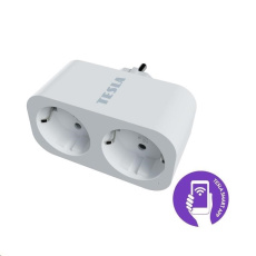 BAZAR - Tesla Smart Plug Dual SD300, poškozený obal BAZAR - Tesla Smart Plug Dual SD300, poškozený obal