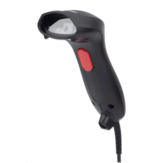 MANHATTAN Barcode Scanner 2D, COMBO interface, USB cable, Retail Box