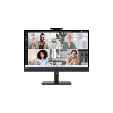 LENOVO LCD T27hv-30 - 27'',IPS,mat,16:9,2560x1440,75Hz,4ms,300cd/m2,1000:1,HDMI,DP,USB-C,USBHub,RJ45,VESA,rep,cam,Pivot