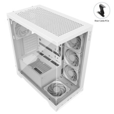 ADATA XPG case INVADER X Mid-Tower, bez zdroje, 5x 120mm Fan, Bílá ADATA XPG case INVADER X Mid-Tower, bez zdroje, 5x 120mm Fan, Bílá