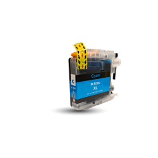 Brother LC525C - kompatibilní modrá inkoustová cartridge