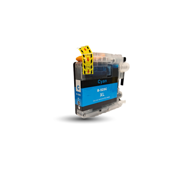 Brother LC525C - kompatibilní modrá inkoustová cartridge
