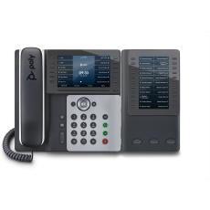 Poly Edge E500 IP telefon s podporou PoE