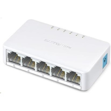 BAZAR - MERCUSYS switch MS105 (5x100Mb/s, fanless) - poškozený obal