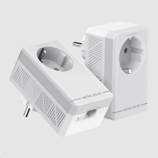 MERCUSYS MP300P KIT průchozí powerline set (AV600, 1x100Mb/sLAN) MERCUSYS MP300P KIT průchozí powerline set (AV600, 1x100Mb/sLAN)
