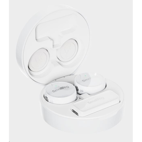 SmallRig 4706 S 60 Wireless Microphone White (USB-C Version)