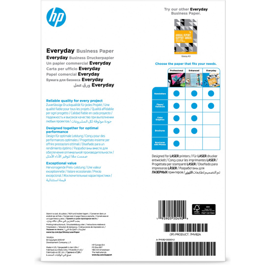 HP e-day Gls LJ A4 120g 150sh FSC Paper