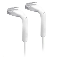 UBNT UniFi Ethernet Patch Kabel [0,3m, Cat6, UTP, licna, bílý]