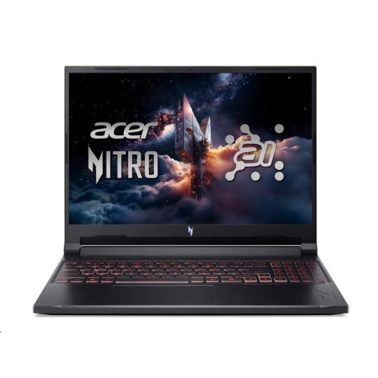 ACER NTB Nitro V 16 AI (ANV16-42-R3JA),R7 260,16"WQXGA,32GB,1TB SSD,RTX 4050,W11H,Black