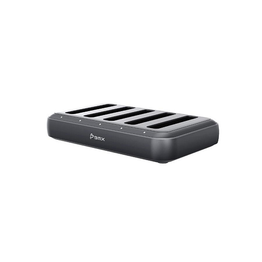 BMX SolidSafe™ 5 Bay Charging Dock, Black