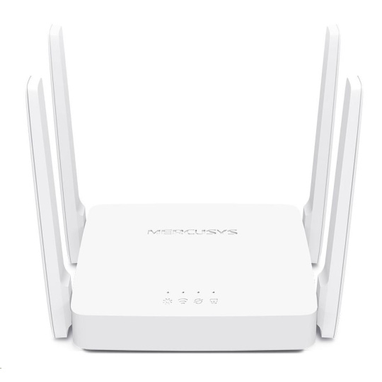 MERCUSYS AC10 WiFi5 router (AC1200, 2,4GHz/5GHz, 2x100Mb/s LAN, 1x100Mb/s WAN)