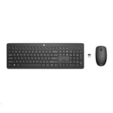 HP 230 Wireless Keyboard & Mouse EN  combo - bezdrátová klávesnice a myš